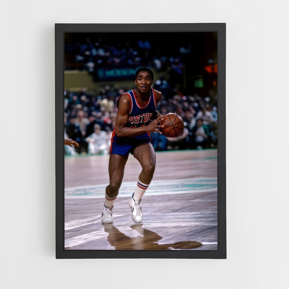 Poster Hoops Legend – affiche Basketball (vue 2)